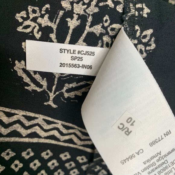 J.Crew Squareneck Poplin Midi Dress in Block Print Size 14 NWT CJ525 - Picture 7 of 7